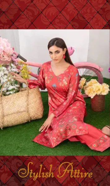 Original Damask Tawakkal Stitched 2 Piece Ready-to-wear Digital Printed Staple Shirt Designs & Stitched Digital Printed Staple Trousers